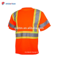 Fashion design kids safety high visibility t shirt